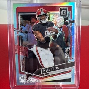 2023 Kyle Pitts Panini Donruss Prizm Hologram Mint condition…